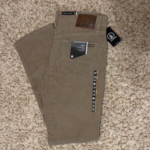 Brown Corduroy Volcom Pants